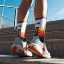 Lurbel Tiwar Five Socken Maratón Valencia Weiß Schwarz