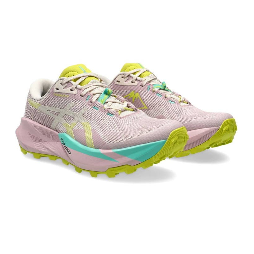 Scarpe Asics Trabuco 14 Rosa Giallo SS26 Donna