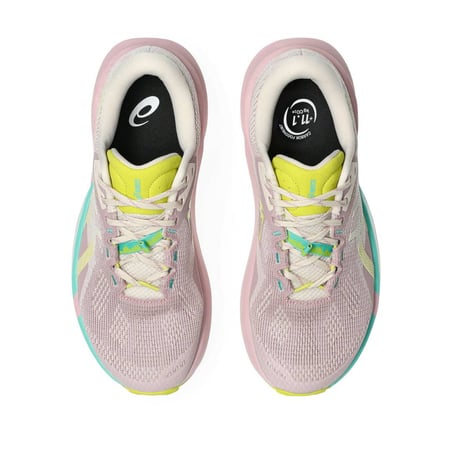 Asics Trabuco 14 Schuhe Rosa Gelb SS26 Damen
