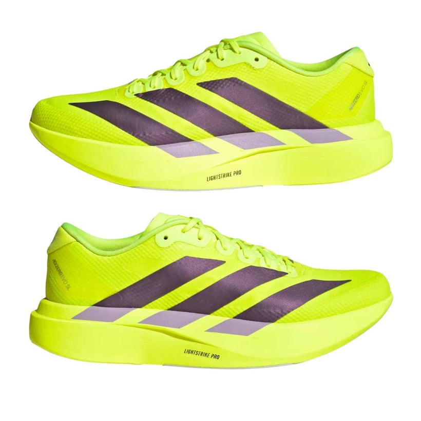 Tênis Adidas Adizero EVO SL Woven Amarelo Roxo...