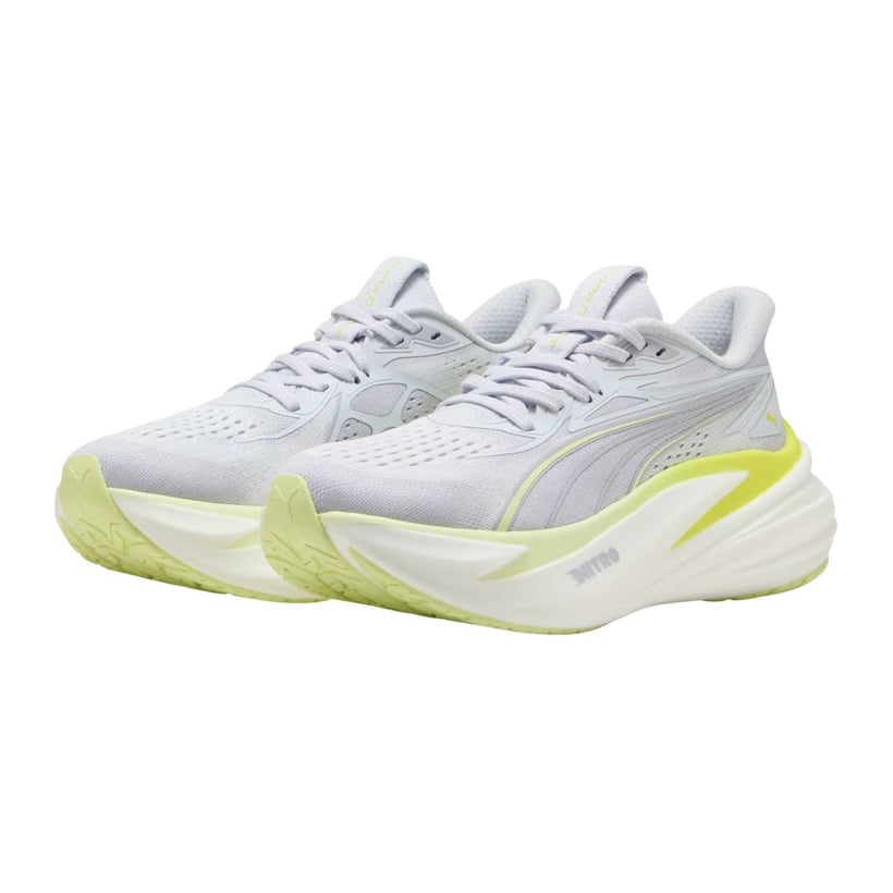 Puma MagMax NITRO 2 Gray Yellow SS26 Women's Shoes