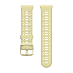 Correia Coros Pace 3/4/Pro 22mm Silicone Amarelo