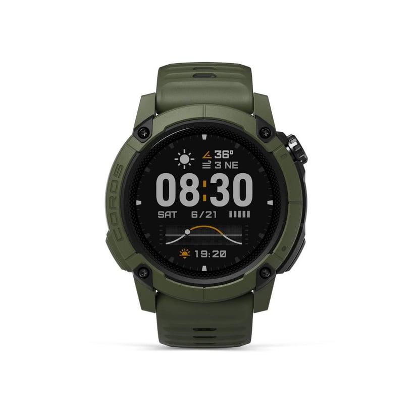 Coros Nomad GPS-Uhr Grün