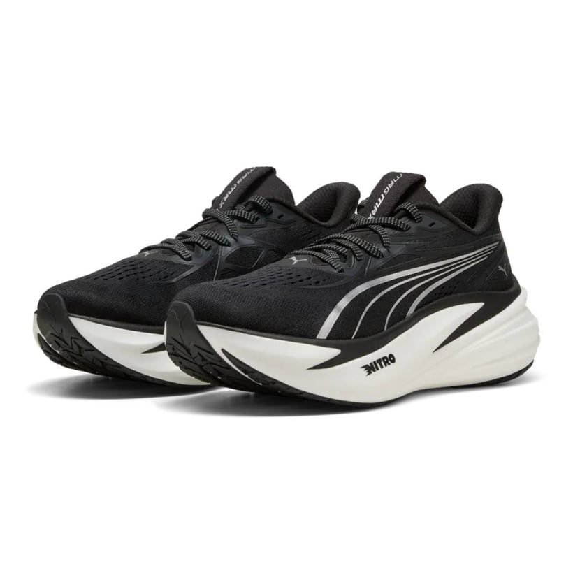 Puma MagMax Nitro 2 Black White SS26 Sneakers