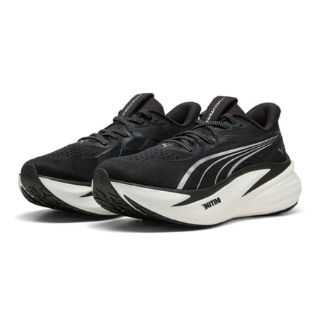 Puma MagMax Nitro 2 Black White SS26 Sneakers