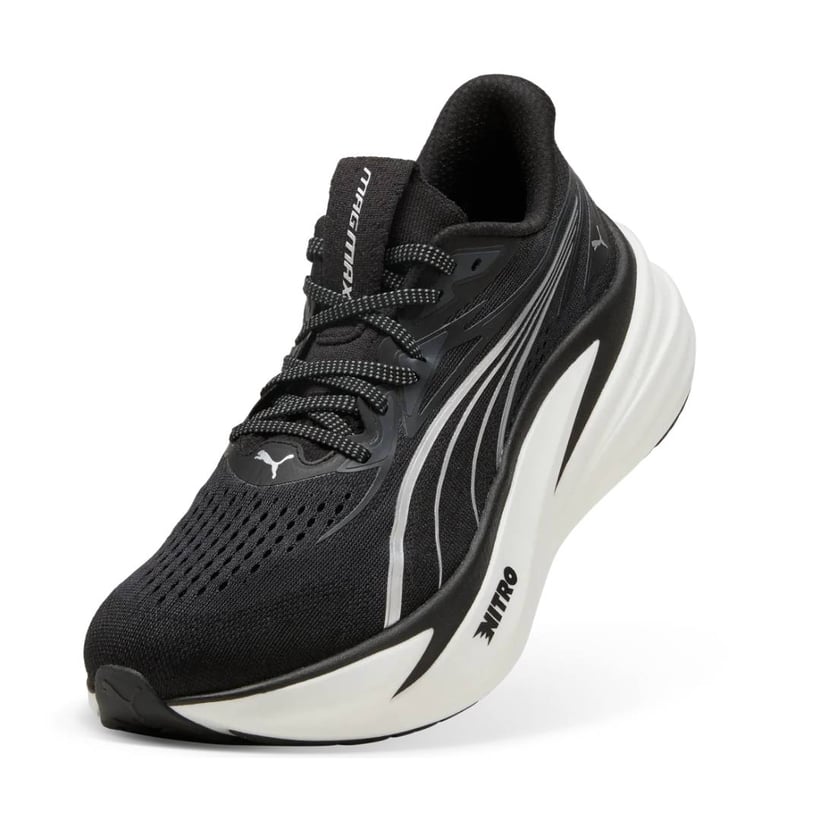 Puma MagMax Nitro 2 Black White SS26 Sneakers
