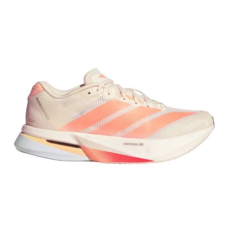 Schoenen Adidas Adizero Boston 13 Beige Oranje SS26 Dames