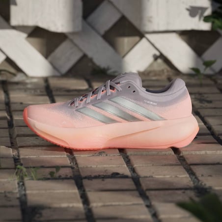 Adidas Supernova Rise 3 Oranje Grijs SS26 Vrouwen Schoenen