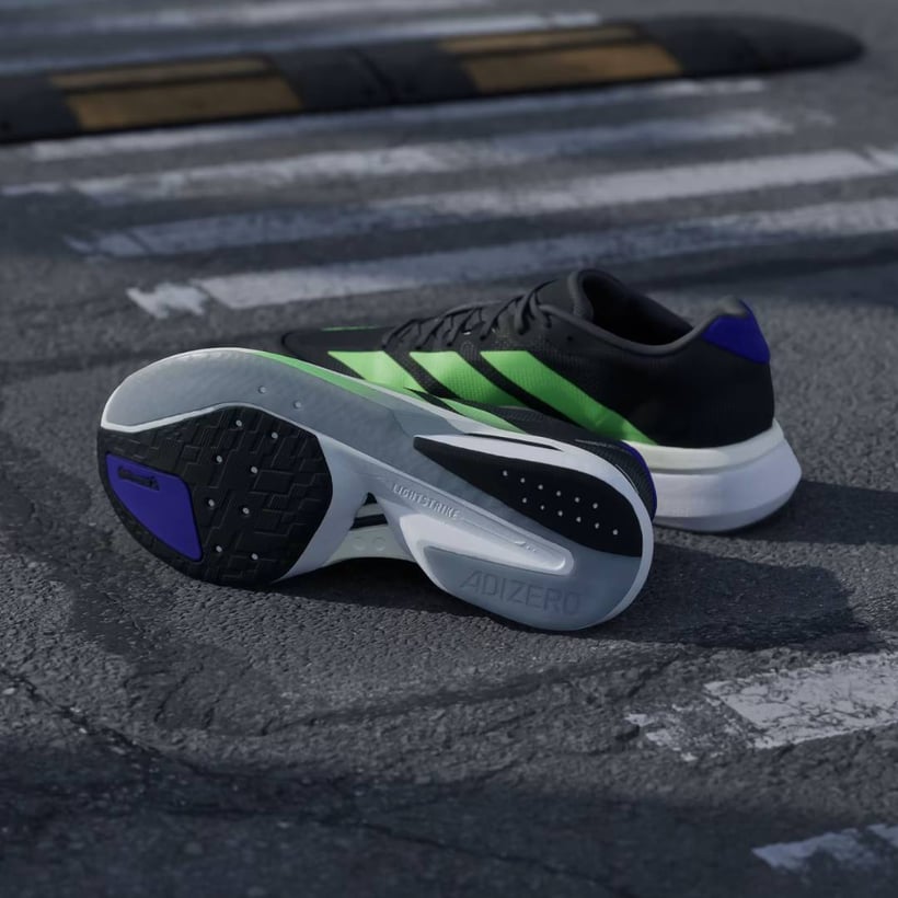 Tênis Adidas Adizero Boston 13 Preto Verde SS26