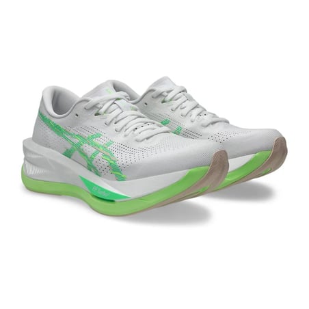 Tênis Asics Sonicblast Ekiden Branco Verde SS26 Feminino