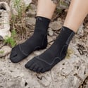 Calcetines Lurbel Desafio Toe Four Negro Gris