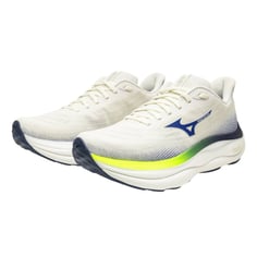 Mizuno Wave Sky 9 Beige Blauw SS26 schoenen 2