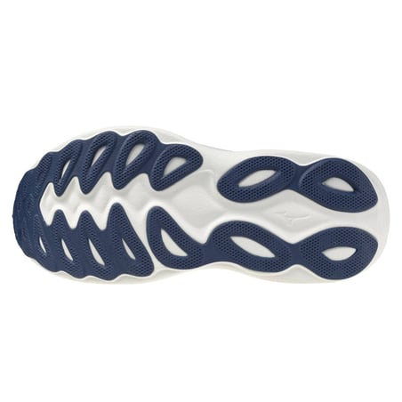 Tênis Mizuno Wave Sky 9 Bege Azul SS26