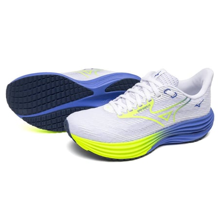 Mizuno Wave Rider 29 Shoes White Blue SS26 Women