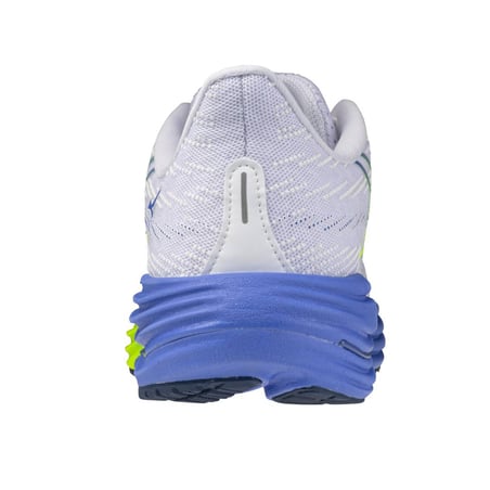 Chaussures Mizuno Wave Rider 29 Blanc Bleu SS26 Femme