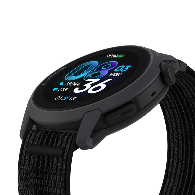 Relógio Coros Pace 4 GPS Preto Nylon