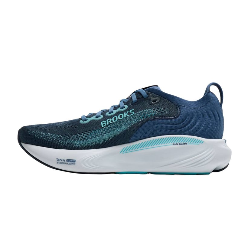 Brooks Adrenaline GTS 25 Wide Blau Weiß SS26