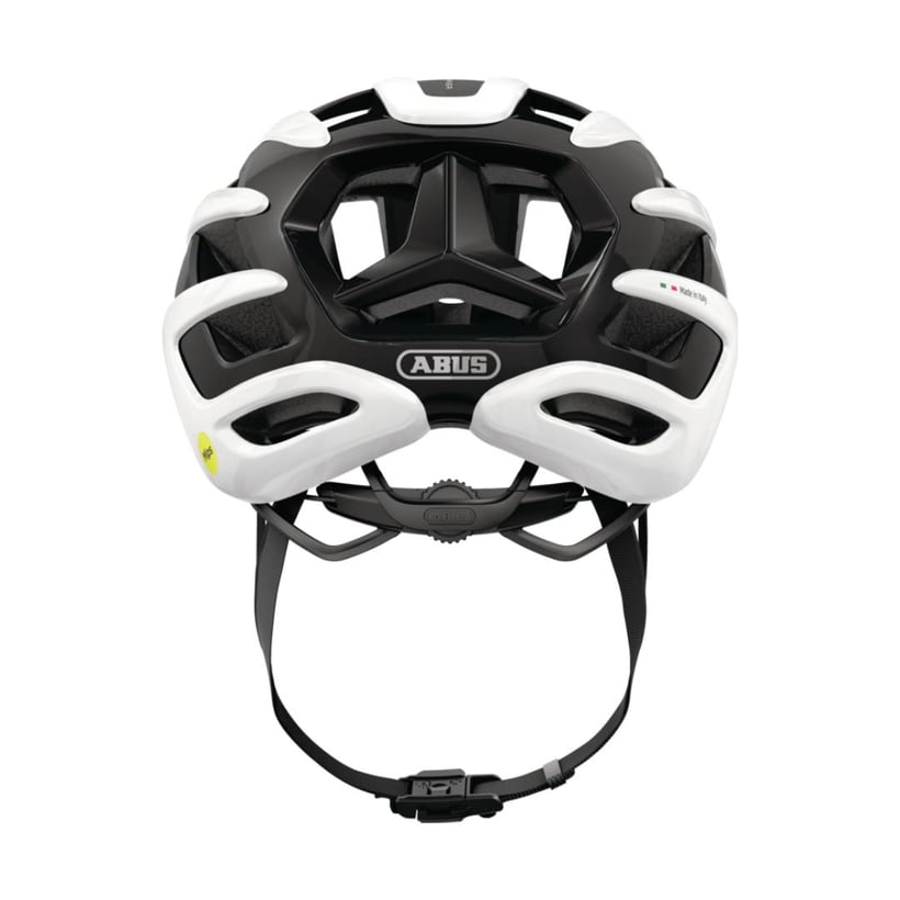 Abus AirBreaker 2.0 MIPS Helm Weiß Schwarz