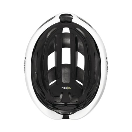Abus AirBreaker 2.0 MIPS Helm Weiß Schwarz