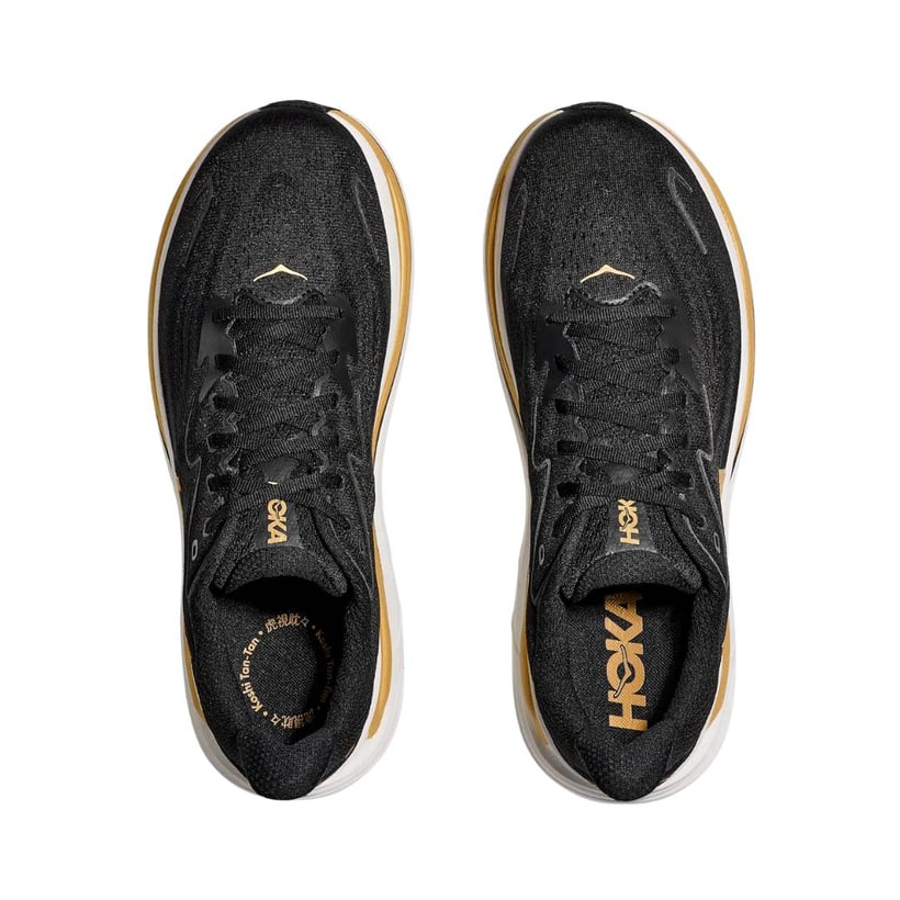 Chaussures Hoka Clifton 10 Noir Or SS26