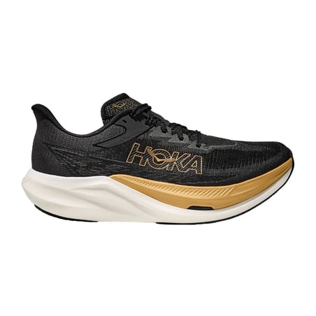 Scarpe Hoka Rocket X 3 Nero Oro SS26 Unisex