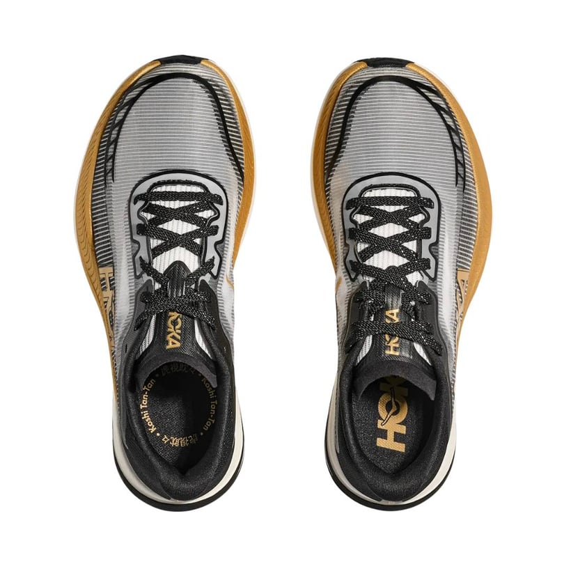 Zapatillas Hoka Cielo X1 2.0 Negro Dorado AW25...