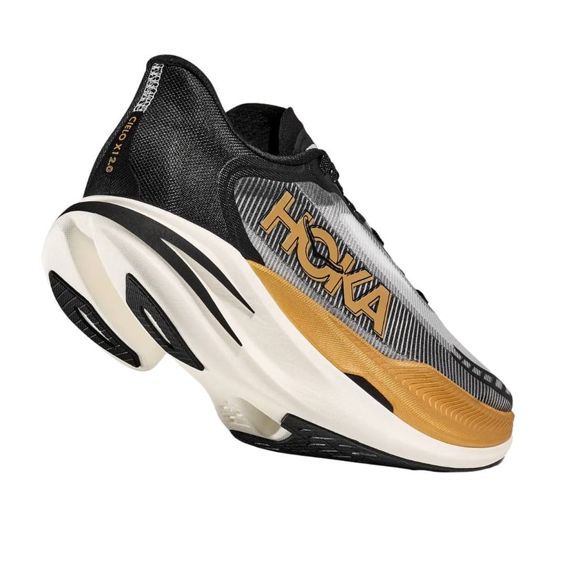 Hoka Cielo X1 2.0 Schoenen Zwart Goud SS26 Unisex
