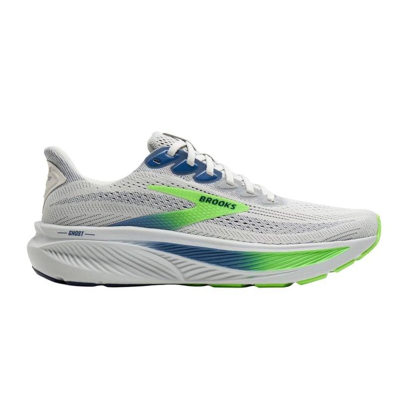Brooks Ghost 17 Schuhe Grau Grün SS26