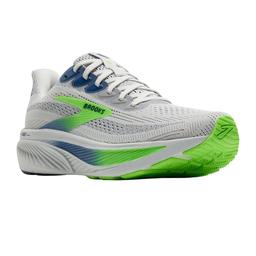 Buty Brooks Ghost 17 Szaro-Zielone SS26