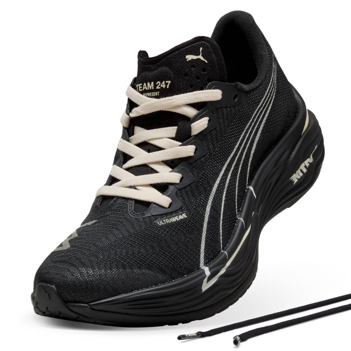 Puma x REPRESENT - Deviate NITRO™ Elite 3 Black Men's Shoes