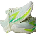 Zapatillas Brooks Ghost 17 Blanco Amarillo SS26 Mujer