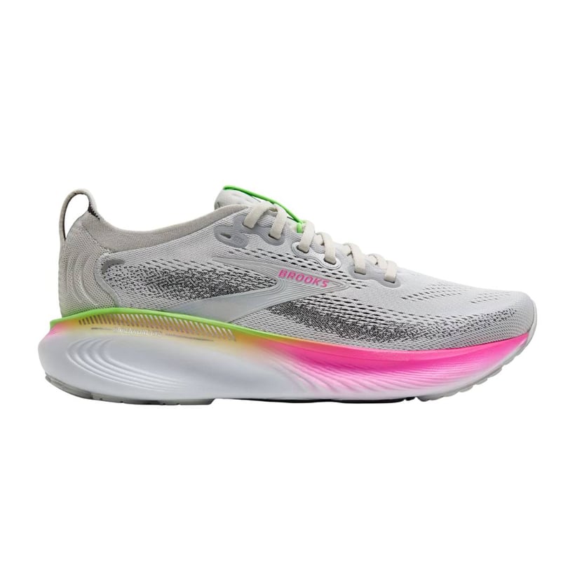 Brooks Adrenaline GTS 25 Grau Rosa SS26 Damen