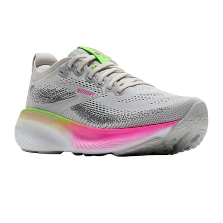 Scarpe Brooks Adrenaline GTS 25 Grigio Rosa SS26 Donna