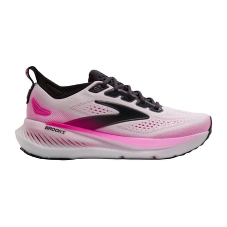 Zapatillas Brooks Glycerin 23 Blanco Rosa SS26 Mujer