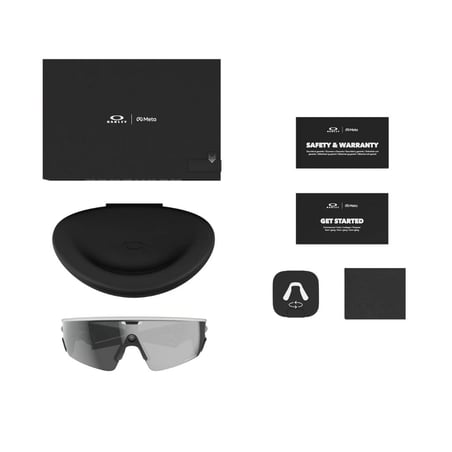 Oakley Meta Vanguard Brille Weiß