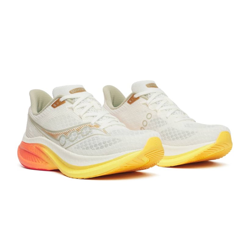 Tênis Saucony Endorphin Speed 5 Branco Laranja...