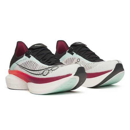 Saucony Endorphin Elite 2 Schuhe Weiß Schwarz SS26 Unisex