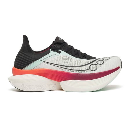 Tênis Saucony Endorphin Elite 2 Branco Preto SS26 Unissex