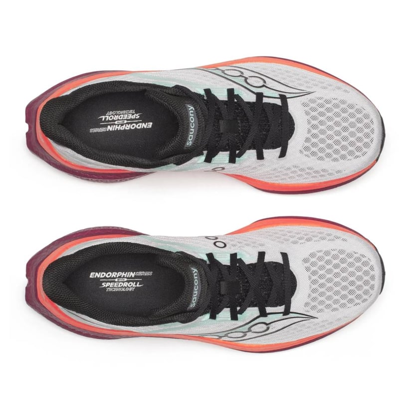 Tênis Saucony Endorphin Speed 5 Branco Laranja...