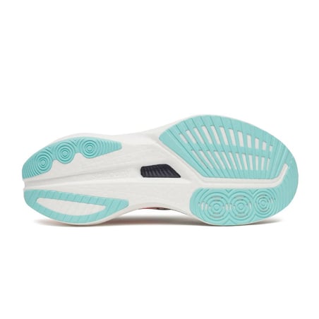 Zapatillas Saucony Endorphin Speed 5 Blanco Azul SS26 Mujer