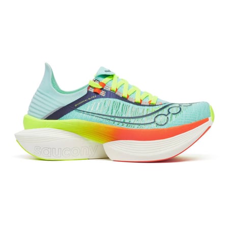 Saucony Endorphin Elite 2 Blue Yellow SS26 Unisex Sneakers