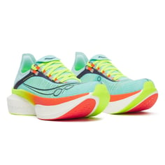 Saucony Endorphin Elite 2 Schoenen Blauw Geel SS26 Unisex 2