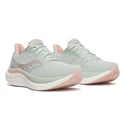 Saucony Triumph 23 Grau Rosa SS26 Damen Schuhe