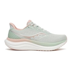 Tênis Saucony Triumph 23 Cinza Rosa SS26 Feminino