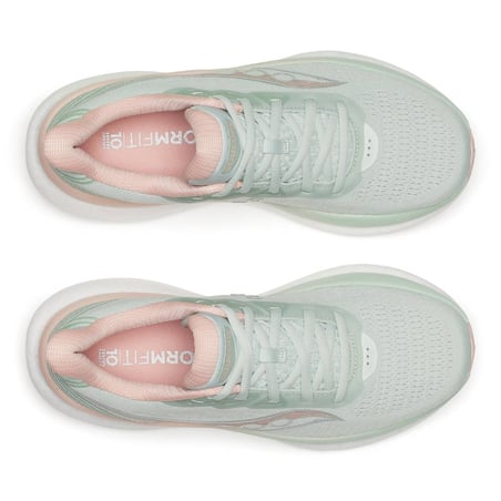 Chaussures Saucony Triumph 23 Gris Rose SS26 Femme