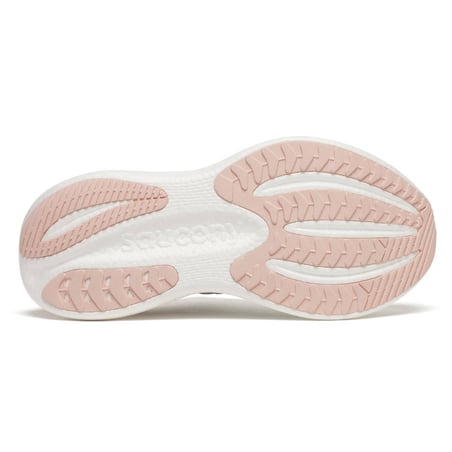 Saucony Triumph 23 Schoenen Grijs Roze SS26 Dames