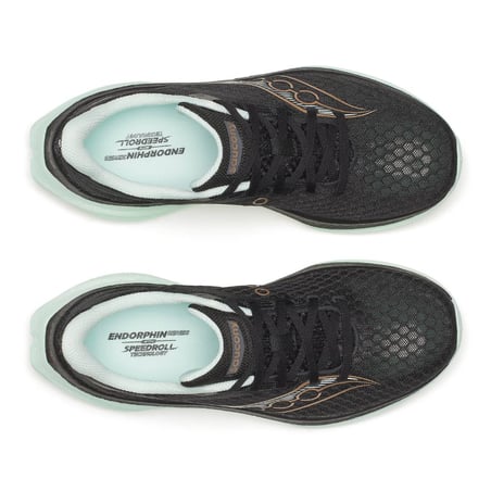 Ténis Saucony Endorphin Speed 5 Preto Verde SS26 Mulher