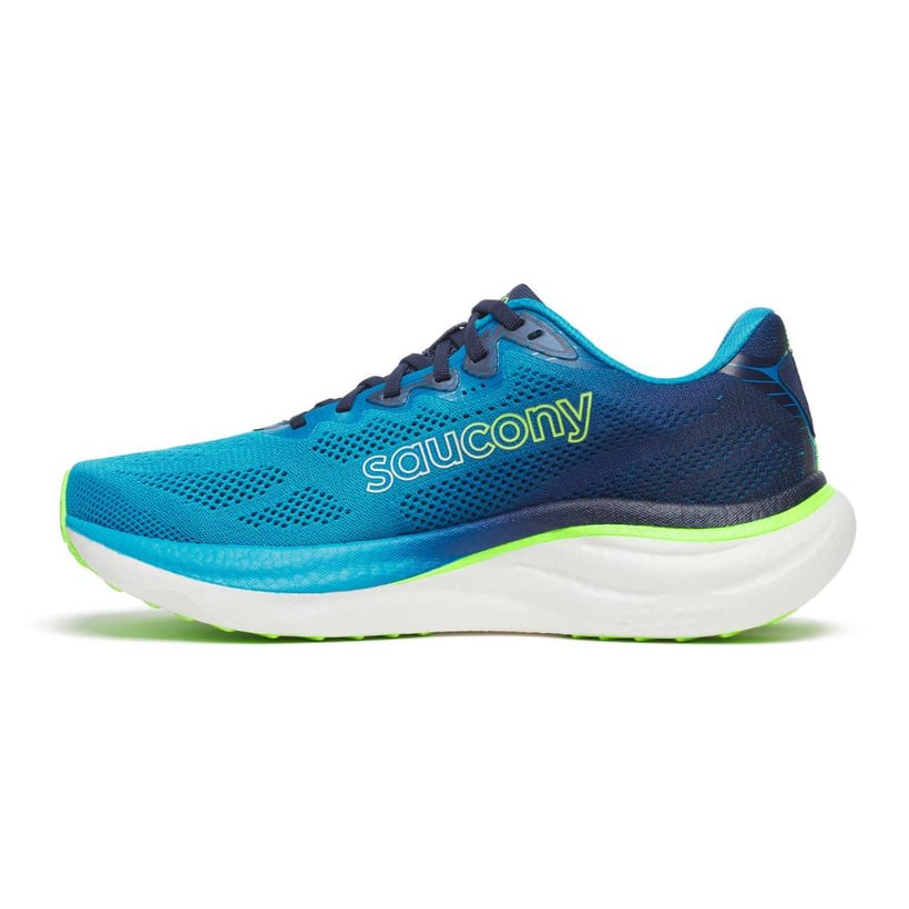 Scarpe Saucony Ride 19 Blu Bianco SS26