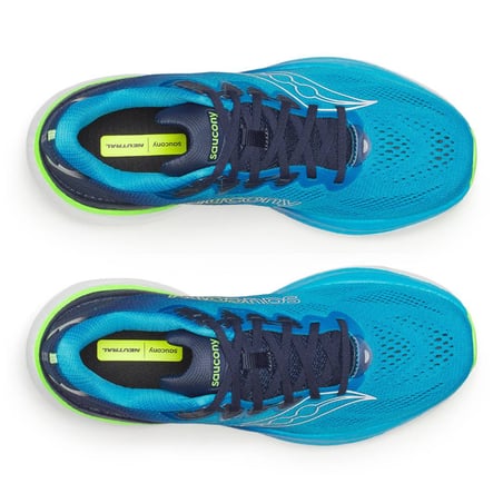 Tênis Saucony Ride 19 Azul Branco SS26