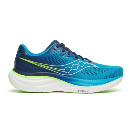 Saucony Ride 19 Schuhe Blau Weiß SS26
